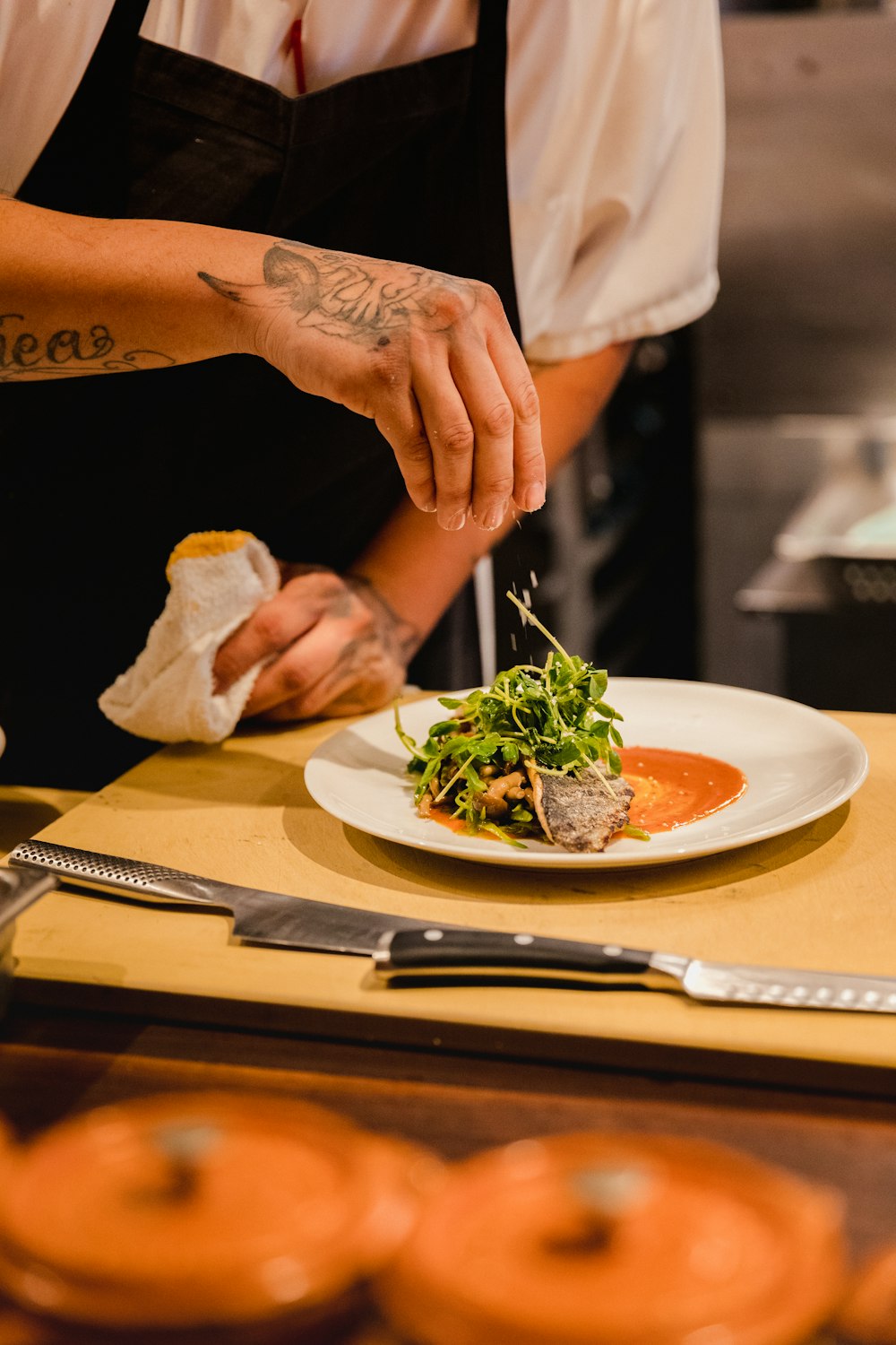 Chef at work
